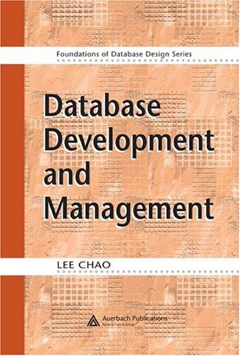 Cover for Database Development and Management (Foundations of Database Design)