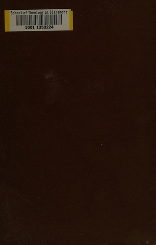 Cover for The transfiguration of Christ
