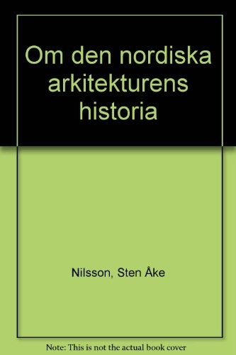 Cover for Om den nordiska arkitekturens historia