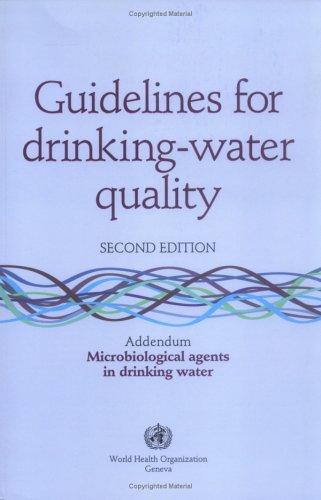 Cover for Guidelines for Drinking-Water Qualtiy Addendum