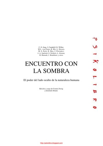 Cover for Encuentro Con LA Sombra