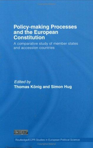 Cover for Policy-making processes and the European Constitution