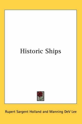 Cover for Historic Ships