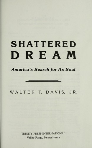 Cover for Shattered dream