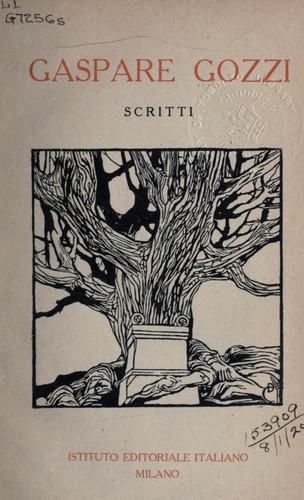 Cover for Scritti