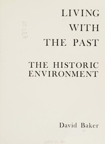 Cover for Living with the past