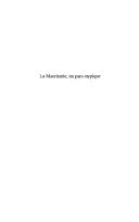 Cover for La Mauritanie, un pays atypique