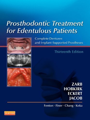 Cover for Prosthodontic Treatment for Edentulous Patients