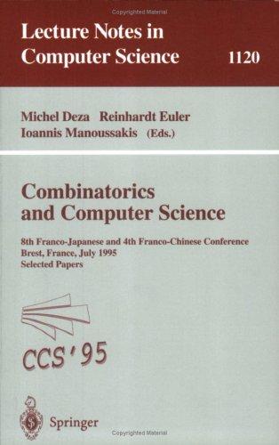 Cover for Combinatorics and Computer Science