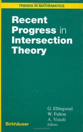 Cover for Recent Progress in Intersection Theory