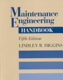 Cover for Maintenance engineering handbook