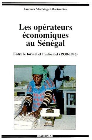 Cover for Les opérateurs économiques au Sénégal
