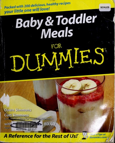 Cover for Baby & toddler meals for dummies