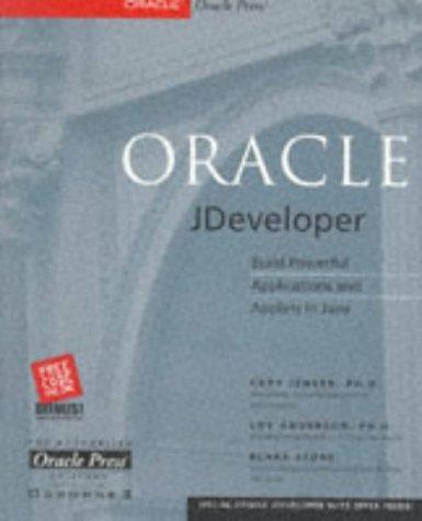 Cover for Oracle JDeveloper