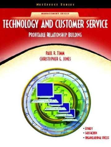 Cover for Technology and Customer Service