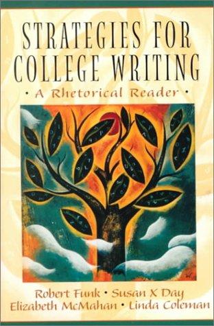 Cover for Strategies for college writing
