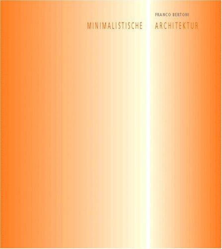 Cover for Minimalistische Architektur