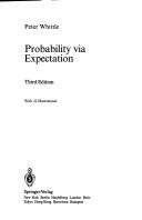 Cover for Probability via expectation