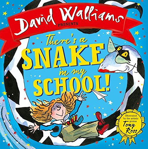 Cover for There's a Snake in My School!