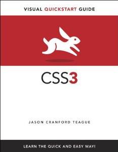 Cover for Visual Quick StartGuide CSS 3
