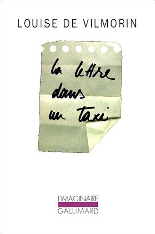 Cover for La lettre dans un taxi
