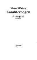 Cover for Karakterbogen