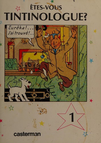Cover for Etes-vous tintinologue?