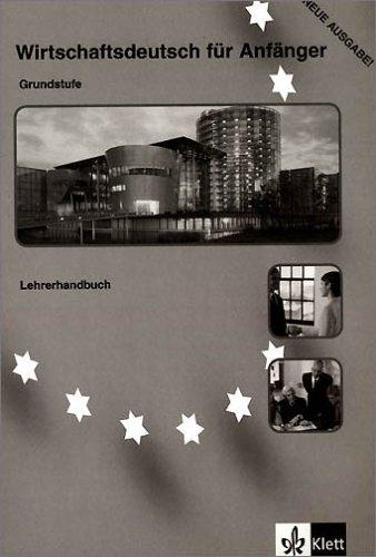 Cover for Wirtschaftdeutsch Fur Anfanger (Teachers' Book)