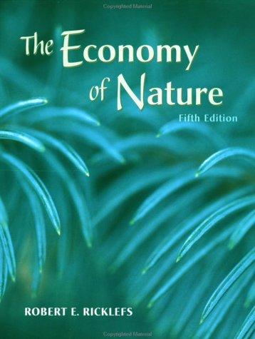 Cover for The Economy of Nature