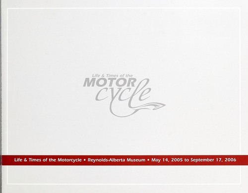 Cover for Life & Times of the Motorcycle