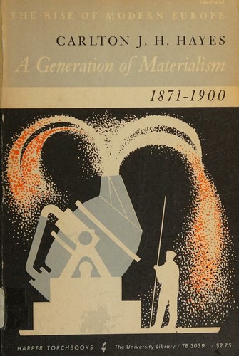 Cover for A Generation of Materialism