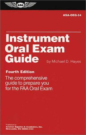 Cover for Instrument Oral Exam Guide