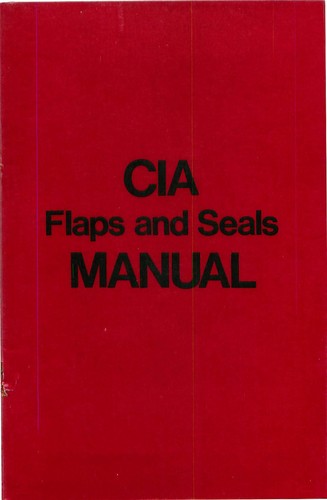 Cover for CIA flaps and seals manual