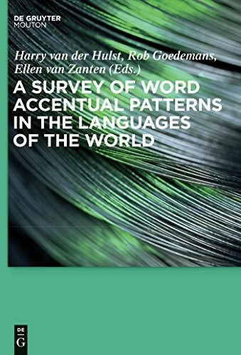 Cover for A Survey of Word Accentual Patterns in the Languages of the World (Empirical Approaches to Language Typology)
