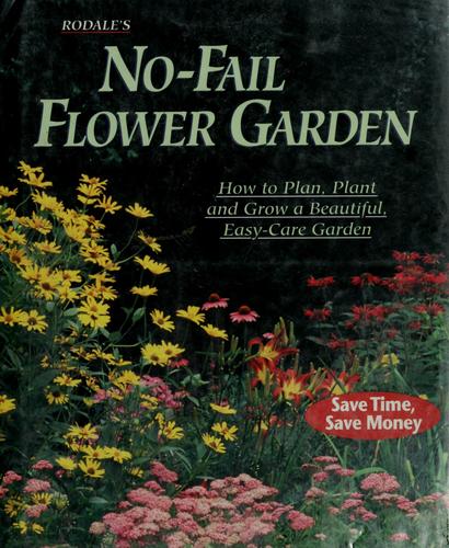Cover for Rodale's no-fail flower garden