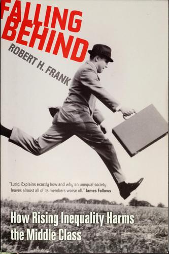Cover for Falling behind