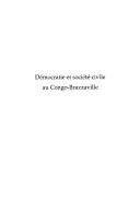 Cover for Démocratie et société civile au Congo-Brazzaville