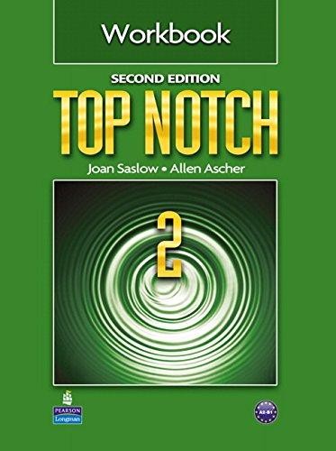 Cover for Top notch 2.  Workbook - 2. ed.
