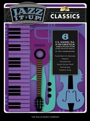 Cover for Eric Baumgartners Jazz It Up Classics Bkcd Midintermediate Level