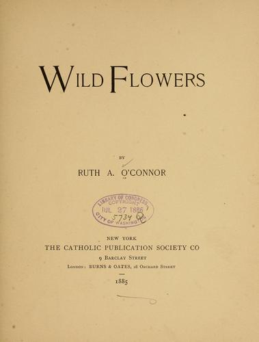 Cover for Wild flowers