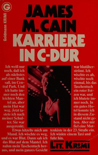 Cover for Karriere in C-Dur