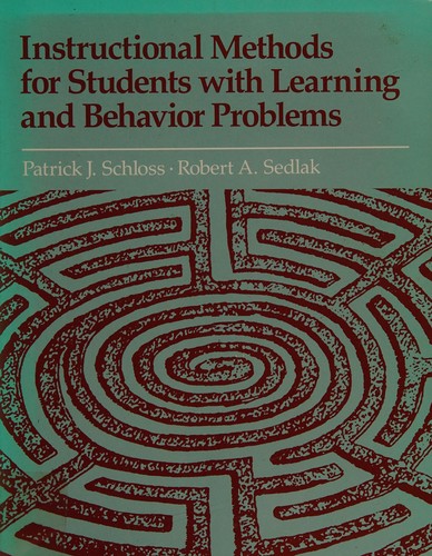 Cover for Instructional methods for students with learning and behavior problems
