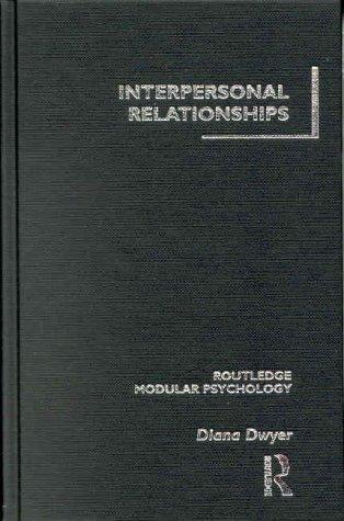 Cover for Interpersonal Relationships (Routledge Modular Psychology)