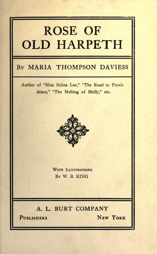 Cover for Rose of Old Harpeth