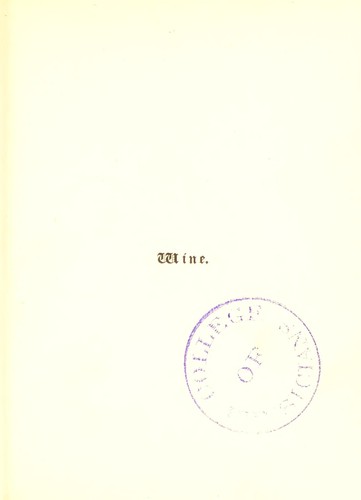 Cover for Wine