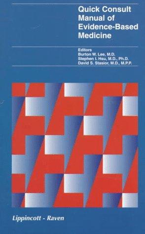 Cover for Quick consult manual of evidence-based medicine