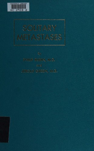 Cover for Solitary metastases