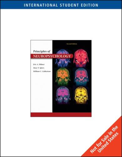 Cover for Principles of Neuropsychology