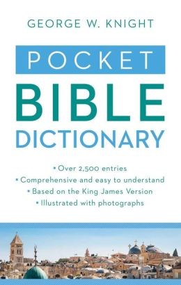 Cover for Pocket Bible Dictionary