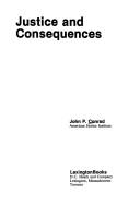 Cover for Justice andconsequences